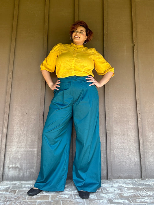 High waist tall pants