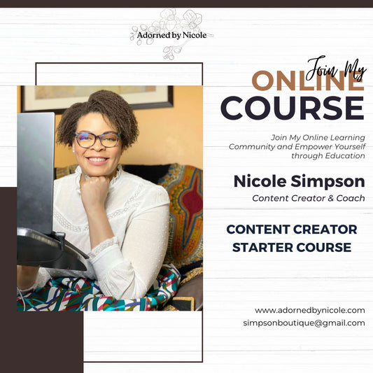 Content Creation Micro Influencer Starter Course