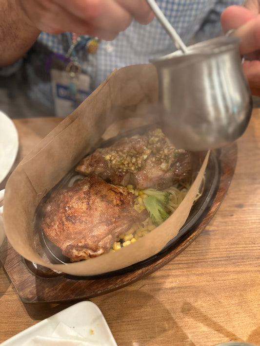 Hero’s Steakhouse Tokyo Japan, worth the wait!